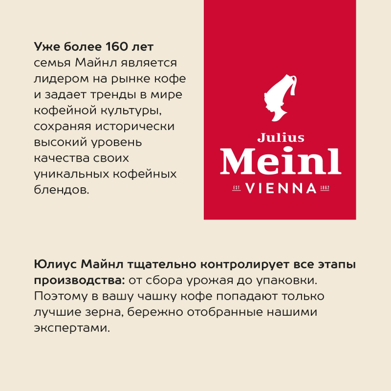 Кофе молотый Julius Meinl Jubilaum, 500гр - фото 10