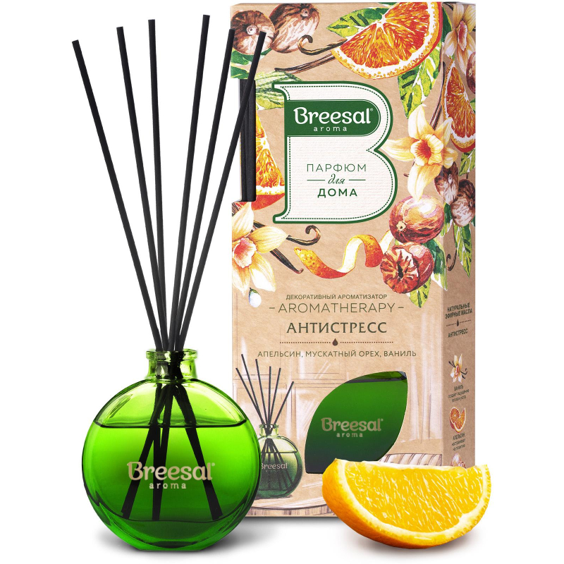 Аромадиффузор Декоративный Breesal Aromatherapy &#039;Антистресс&#039; 70мл, ARST/003 - фото 1