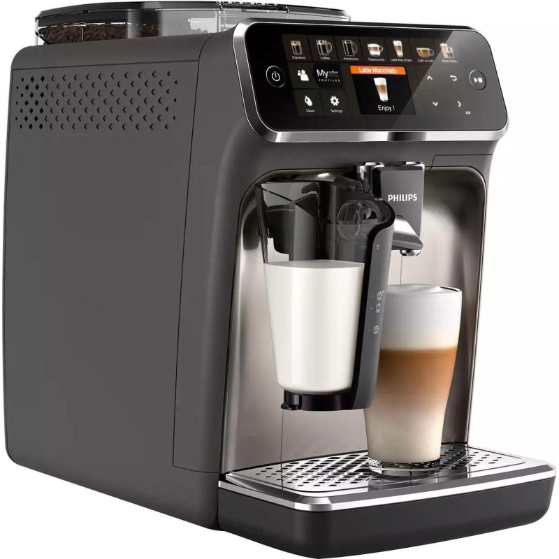 Кофемашина Philips EP5444/90 1500 Вт,15 Бар,1.8 л, дисплей, черный - фото 3