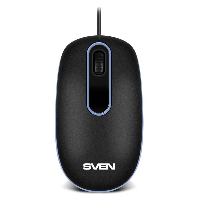 Мышь компьютерная Sven Мышь RX-90 черная (SV-020644) - фото 2