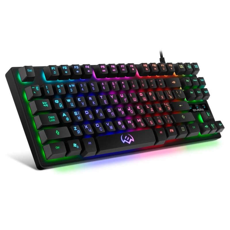 Клавиатура Sven KB-G7400 (87кл., 12 Fn функций, подсветка) (SV-019488) - фото 3