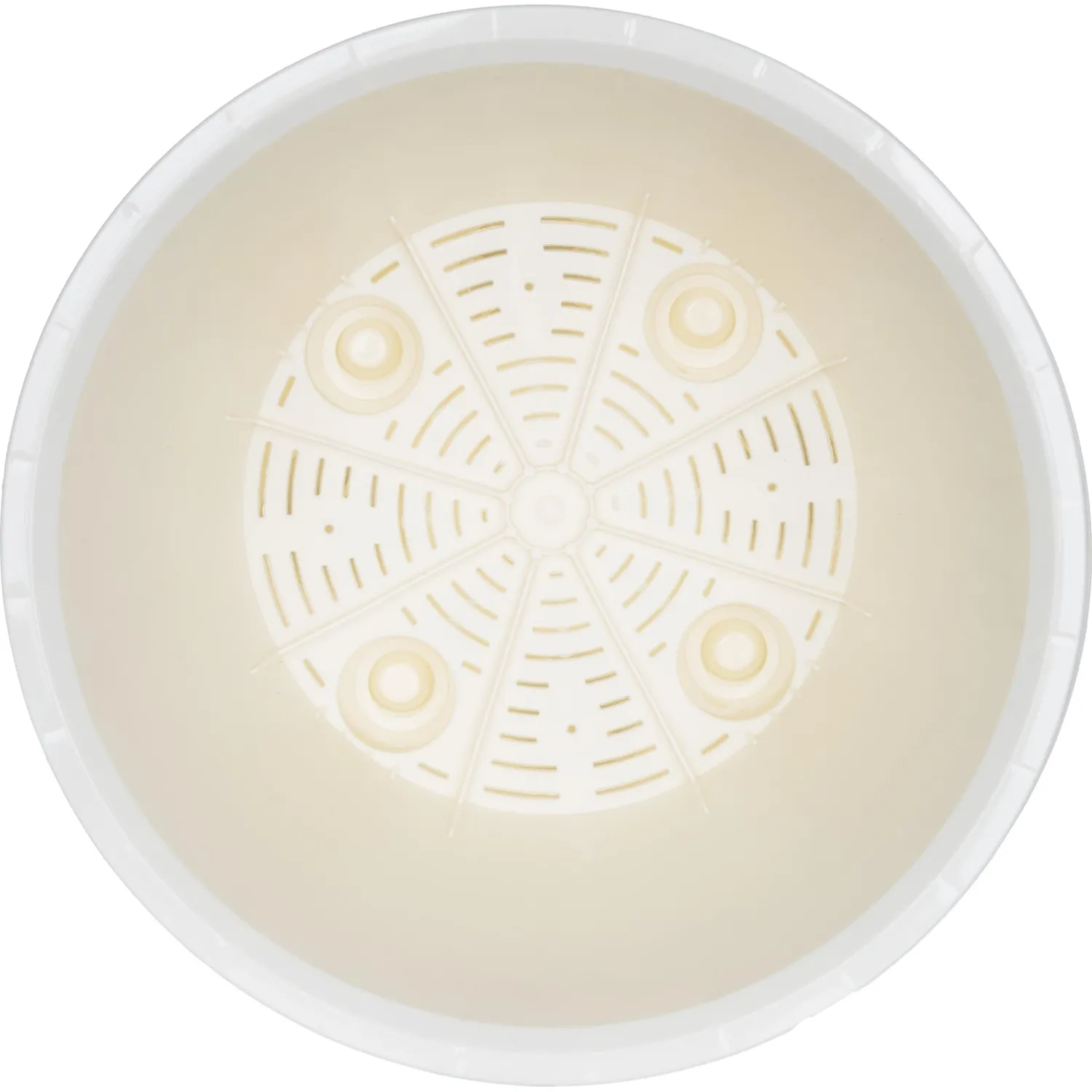 Горшок д/цветов Velvet D330мм, 16л на колесиках (светло-беж),221600525 - фото 2