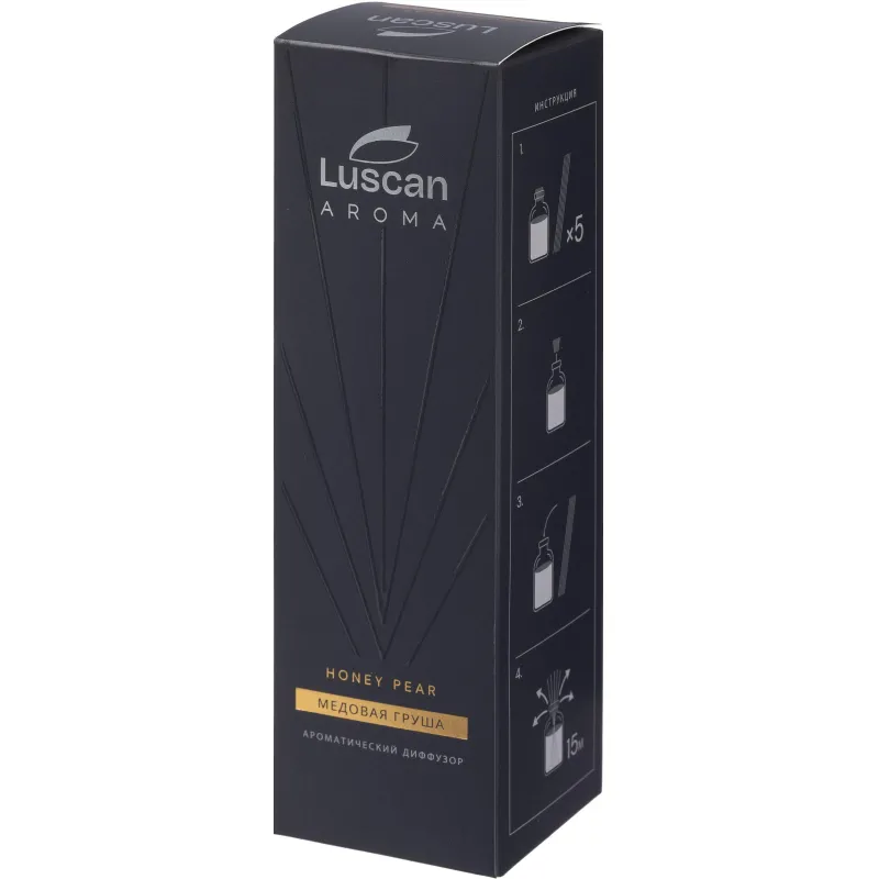Аромадиффузор с палочками Luscan Медовая груша 50 мл - фото 8