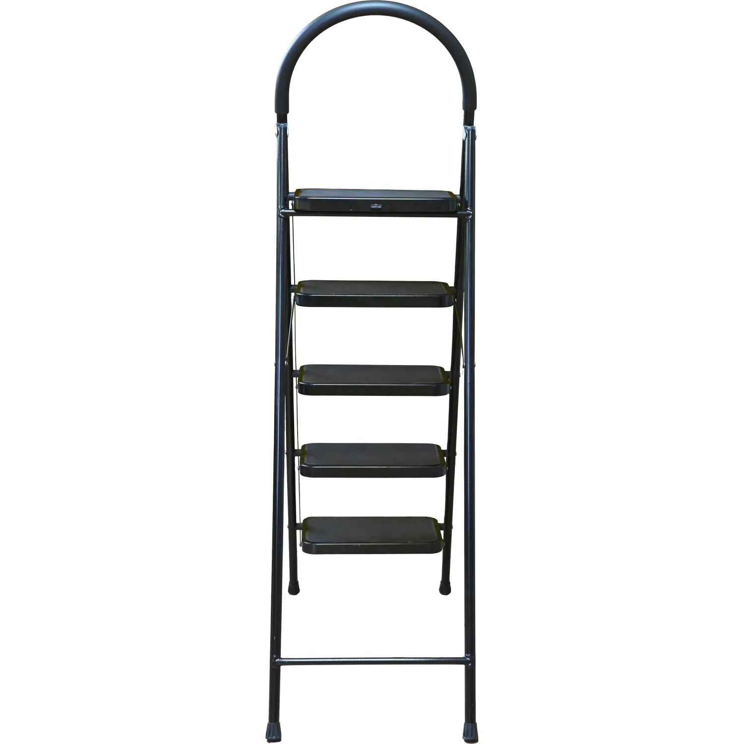 Стремянка Алюмет с широкими ступенями стальная, 5 ступеней МСН205 - фото 9