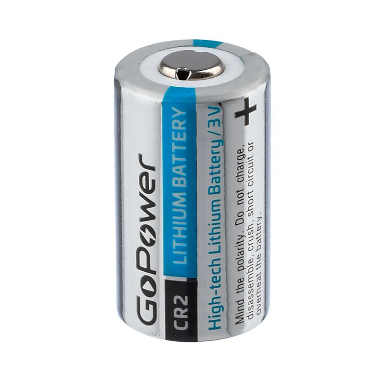 Батарейка GoPower CR123A 1шт Lithium 3V (1/8/80) - фото 2