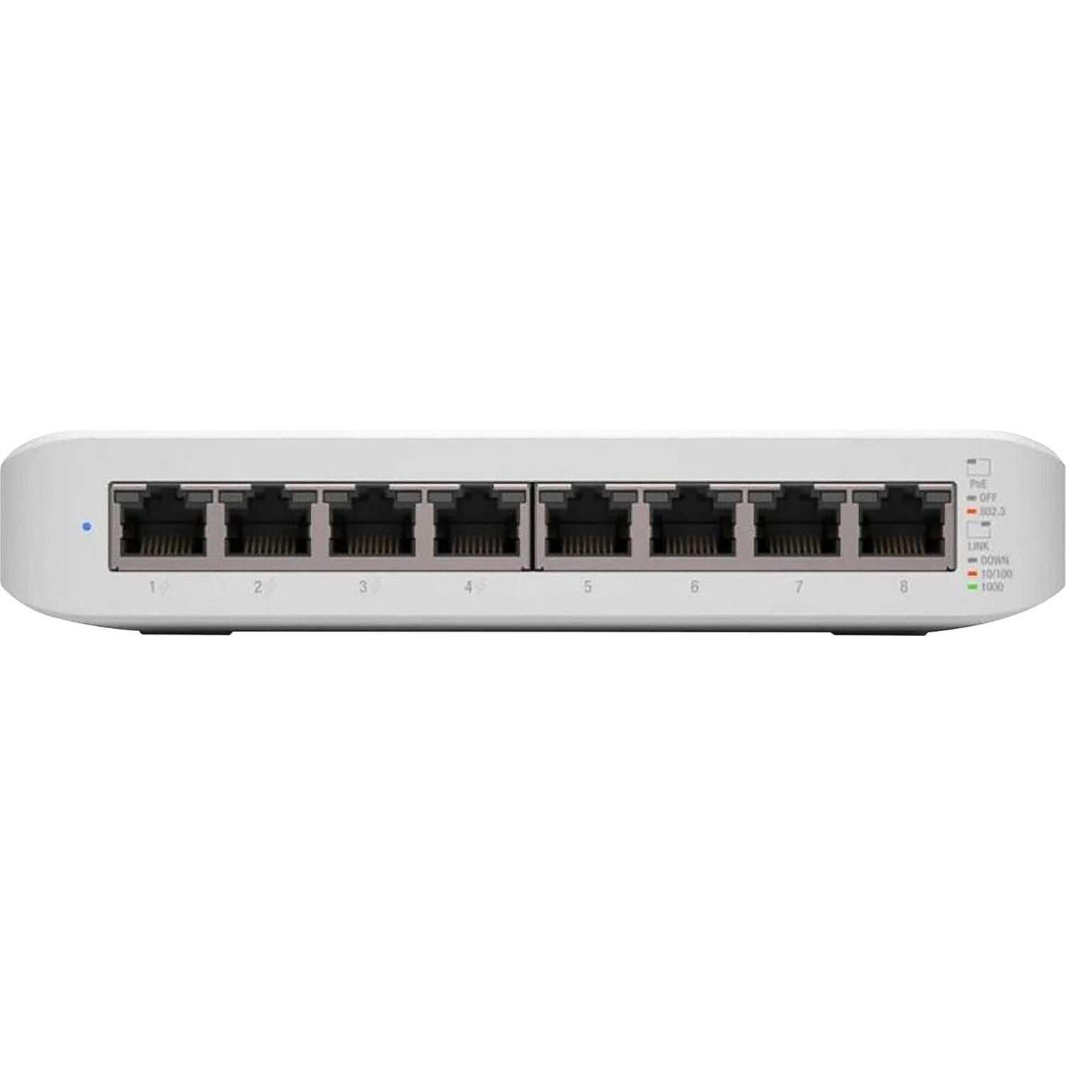 Коммутатор PoE Ubiquiti UniFi Switch Lite 8 PoE (USW-Lite-8-PoE), 8х1G RJ45 - фото 2