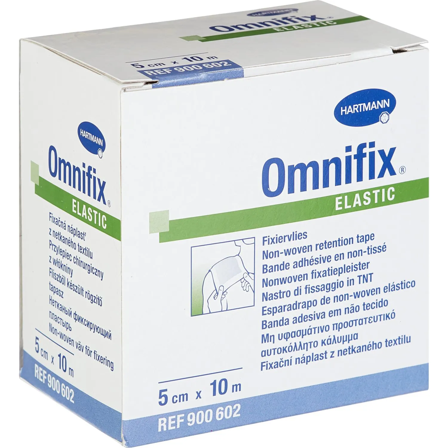 Пластырь неткан гипоаллерген бел 10мх5см OMNIFIX 9006023 - фото 3