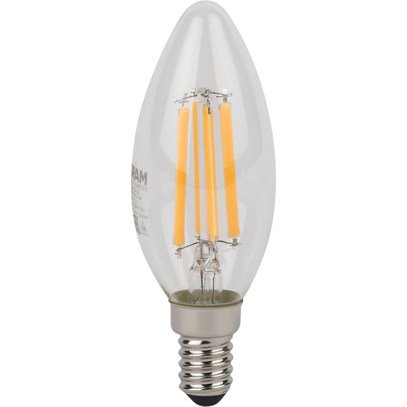 Лампа светодиодная OSRAM LSCLB75 6W/827 230VFILCL E14 FS1 684812 - фото 3