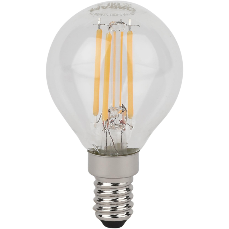 Лампа светодиодная OSRAM LSCLP60 5W/840 230VFILCL E14 FS1 - фото 3