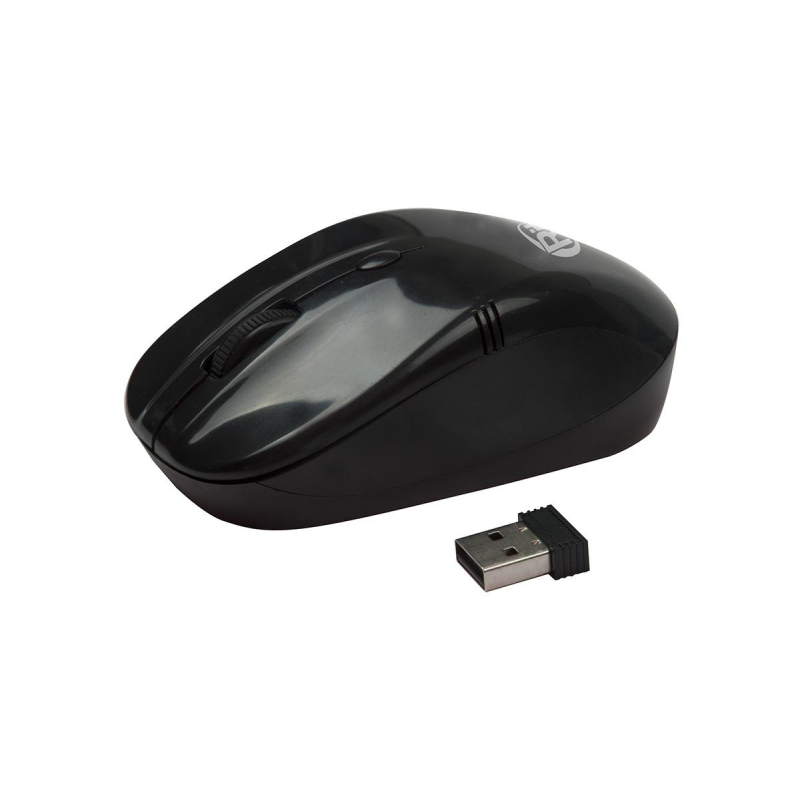 Мышь компьютерная RITMIX RMW-111 Black 1000/1600/2000dpi (15118174) - фото 1