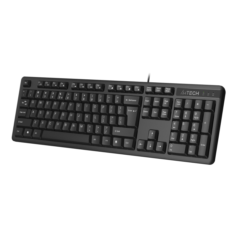 Клавиатура A4Tech KKS-3 черный USB - фото 4