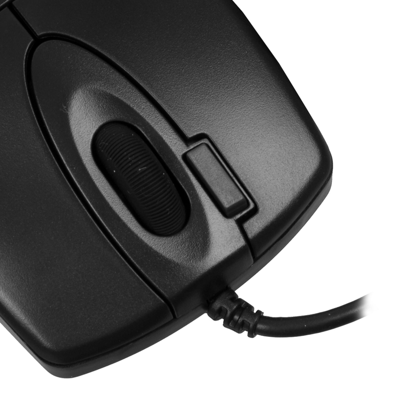 Мышь компьютерная A4Tech OP-620DS черный (1200dpi) silent USB (4but) - фото 5