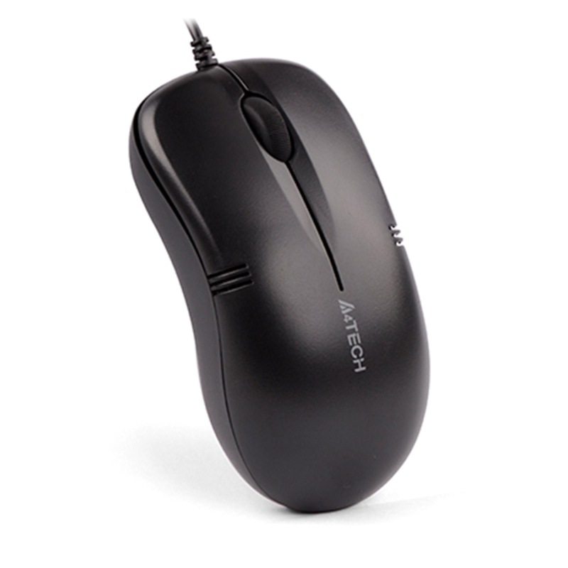 Мышь компьютерная A4Tech OP-560NUS черный (1200dpi) silent USB/3but - фото 5