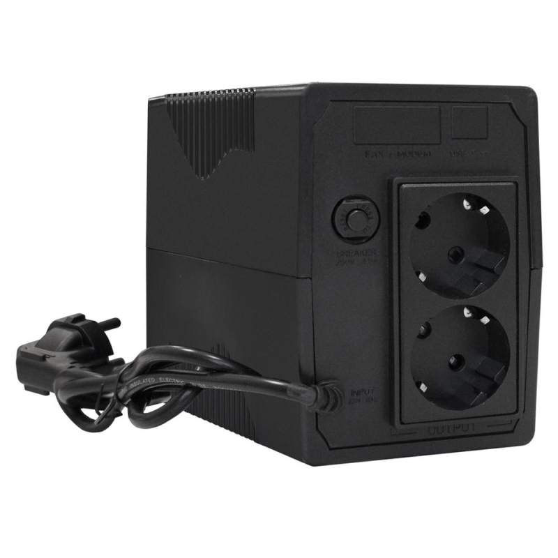 ИБП ExeGate Power Back BNB-850.LED.AVR.2SH 850VA/480W 2xEURO(EP285475RUS) - фото 2