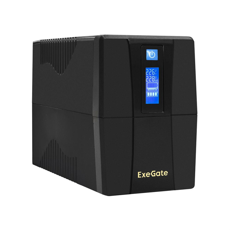 ИБП ExeGate Power Smart ULB-600 600VA/360W 2xEURO (EP212515RUS) - фото 1