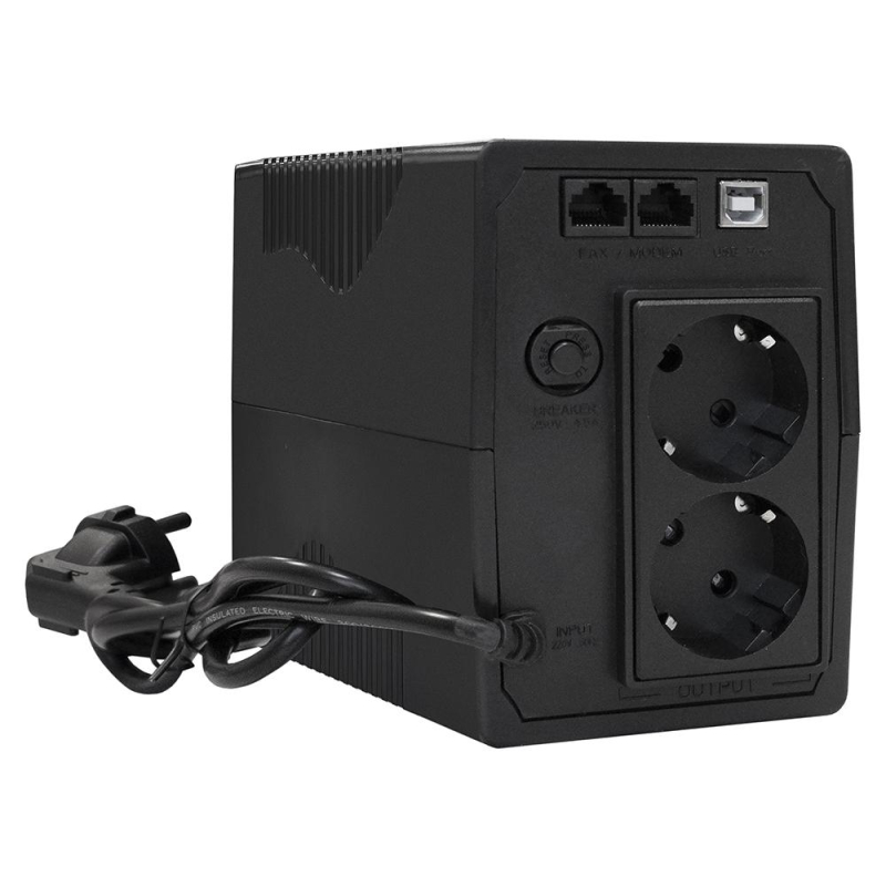 ИБП ExeGate Power Smart ULB-600 600VA/360W 2xEURO (EP212515RUS) - фото 2