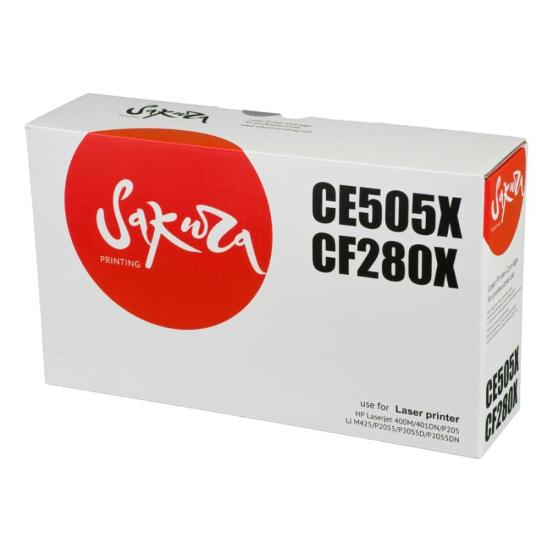 Картридж лазерный универсальный Sakura CE505X/CF280X чер.для HP - фото 1