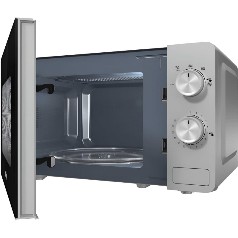 Микроволновая печь Gorenje MO20E1S 20л. 800Вт серебристый - фото 4
