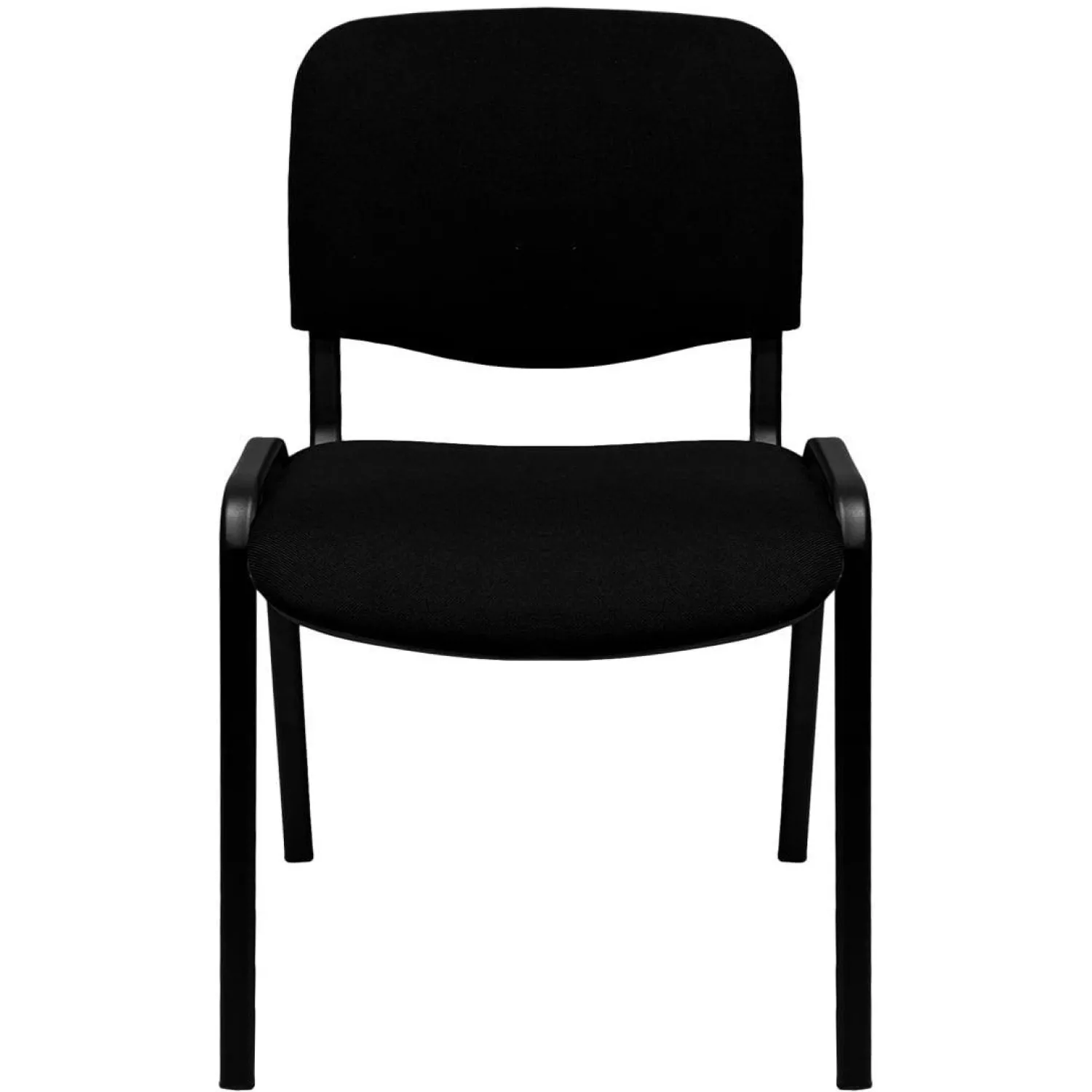 Стул КО_EChair Rio(ИЗО) РС01.00.10 ткань черная 101, каркас черный - фото 2
