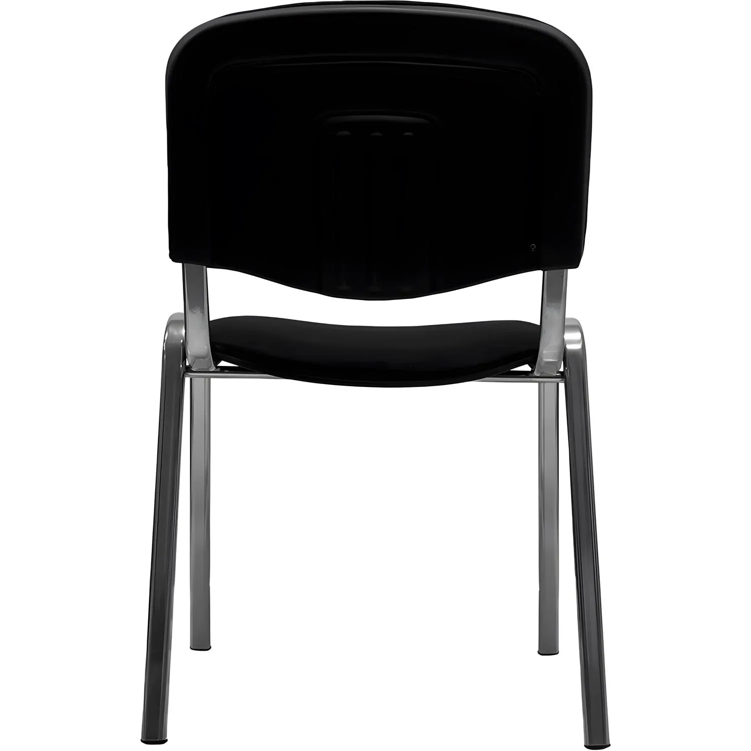 Стул КО_EChair Rio(ИЗО) РС01.00.10 ткань черная 101, каркас под хром - фото 4