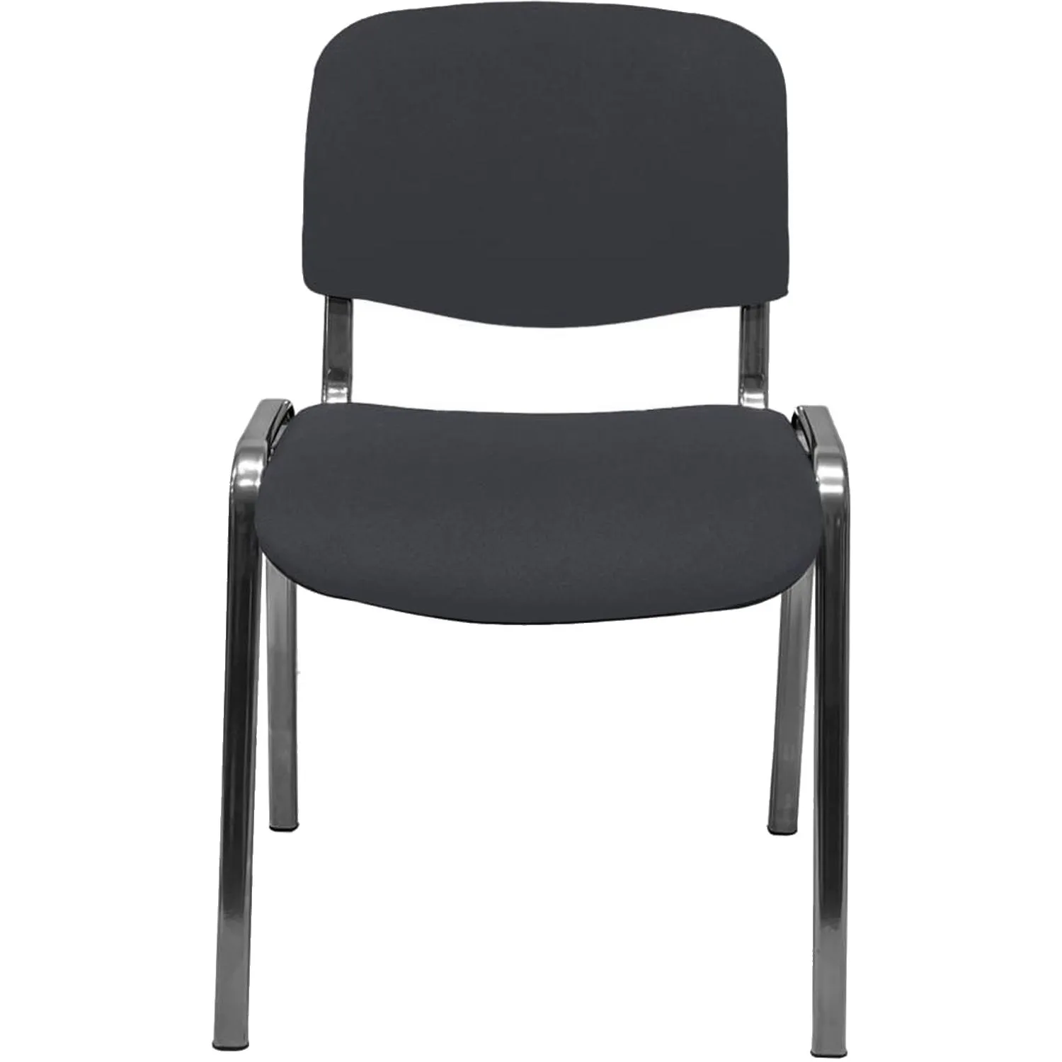 Стул КО_EChair Rio(ИЗО) РС01.00.10 ткань серая 103, каркас под хром - фото 2