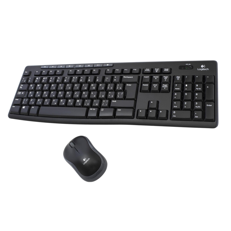Набор клавиатура+мышь Logitech MK270 (920-003381) WLS - фото 1