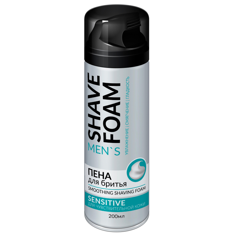 Пена для бритья Shave Foam Sensitive для чувствительной кожи 200 мл - фото 1