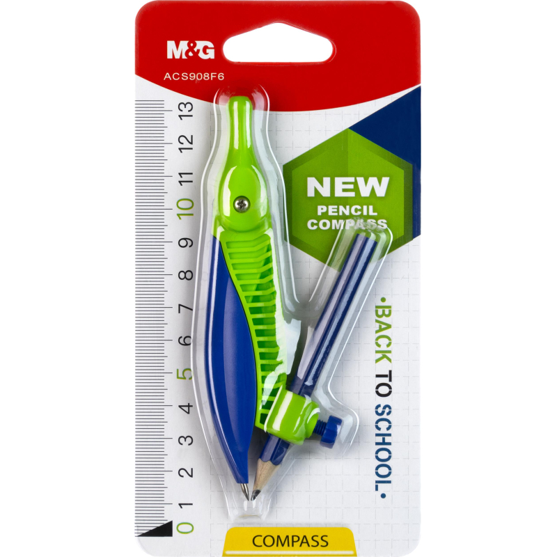 Циркуль M&G Wood pencil compass 908F6 - фото 1
