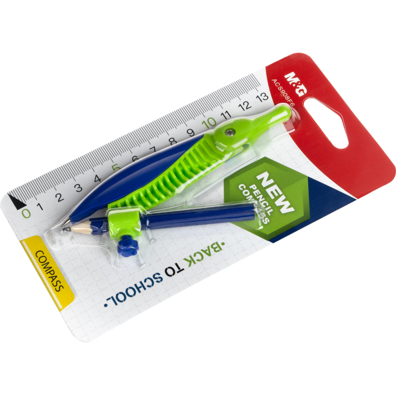 Циркуль M&G Wood pencil compass 908F6 - фото 6
