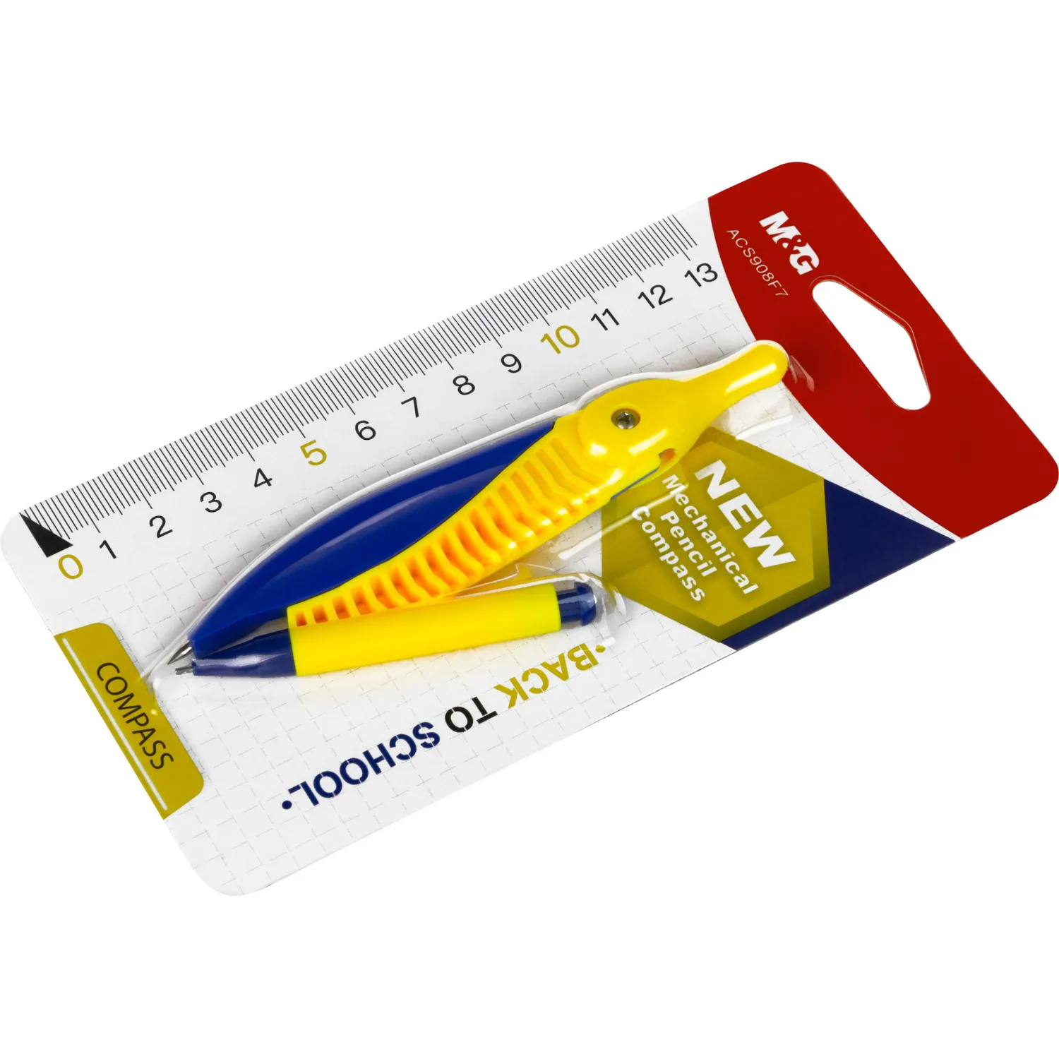 Циркуль M&G Mechanical pencil compass 908F7 - фото 6