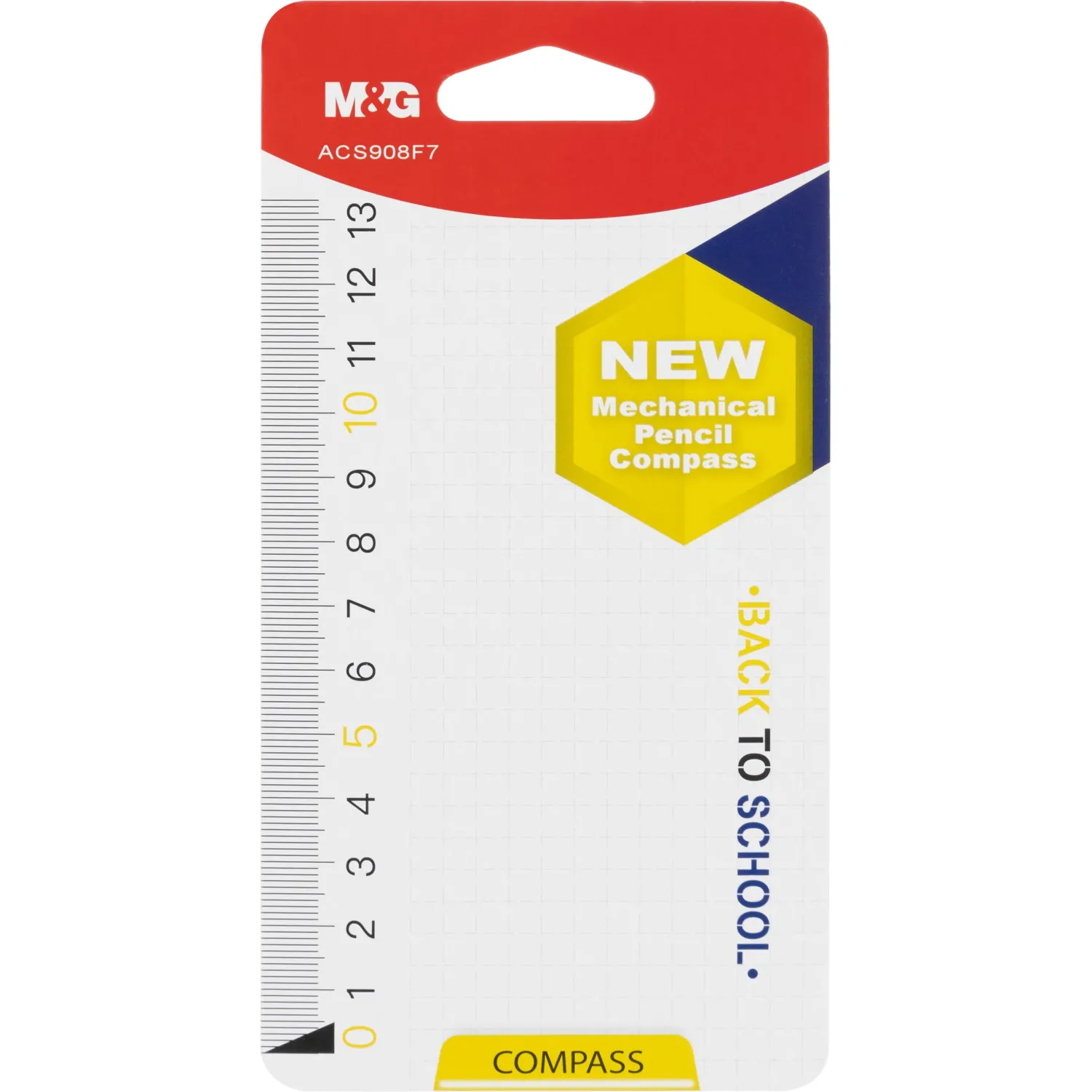 Циркуль M&G Mechanical pencil compass 908F7 - фото 7