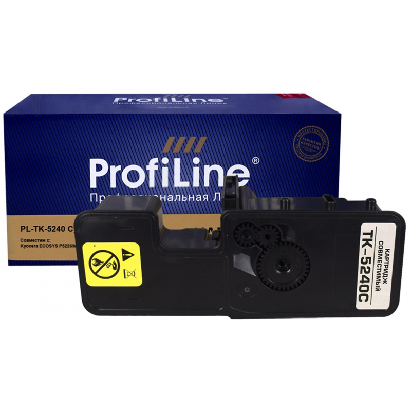 Картридж лазерный ProfiLine TK-5240C гол. для Kyocera Ecosys M5526cdn - фото 1
