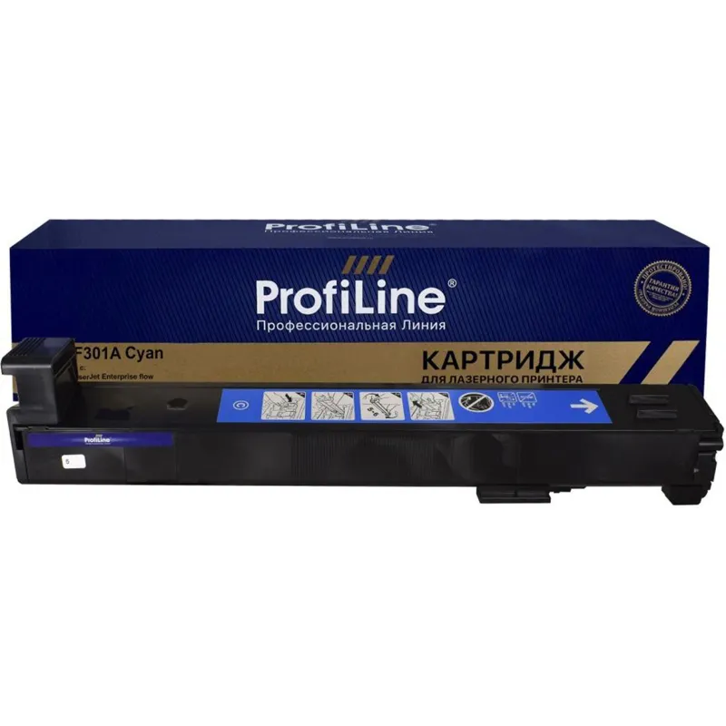 Картридж лазерный ProfiLine CF301A гол. для CLJ Enterprise M880z - фото 1