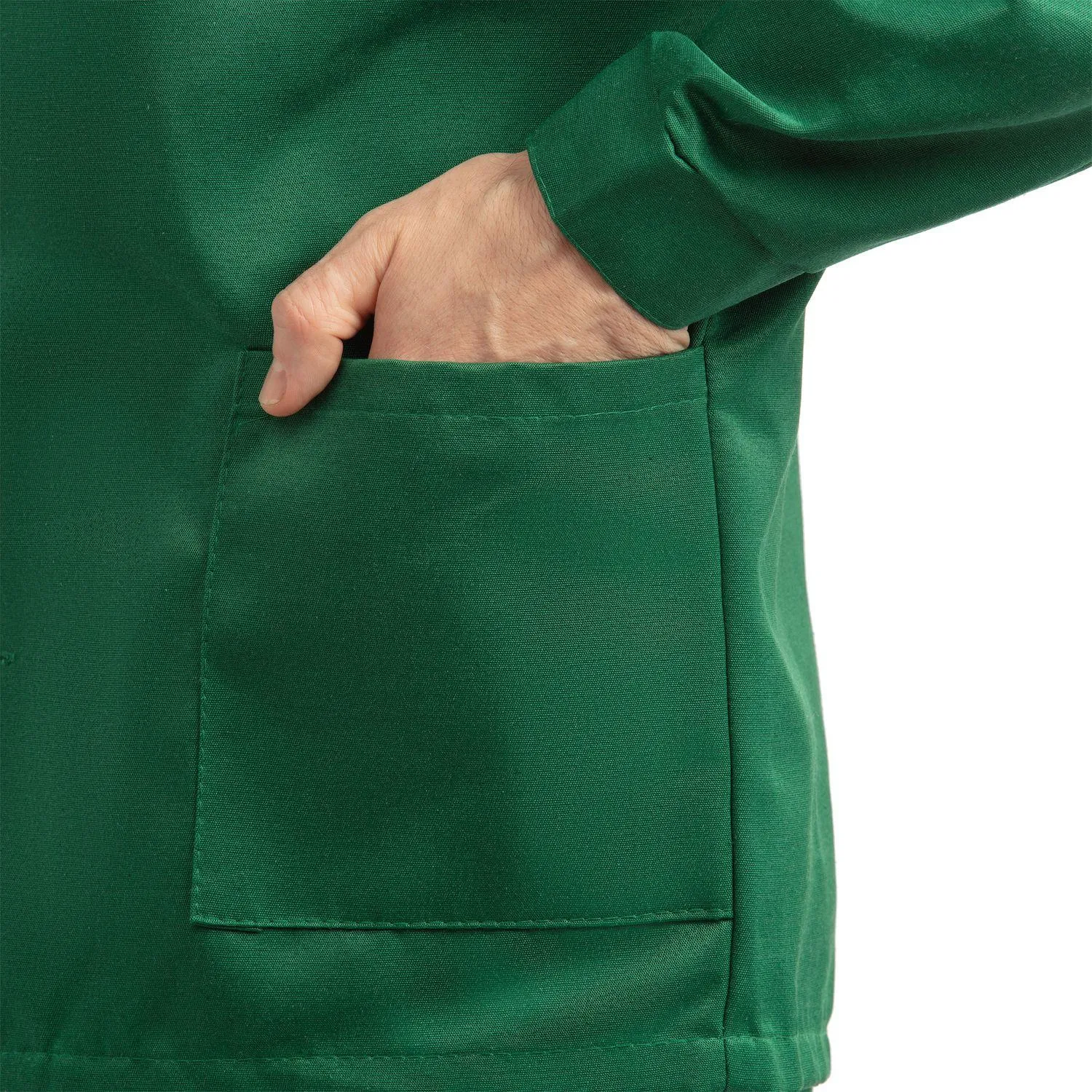 Костюм лет муж (куртка, бр) л16 с СОП зел/желт 120-124/170-176 - фото 8