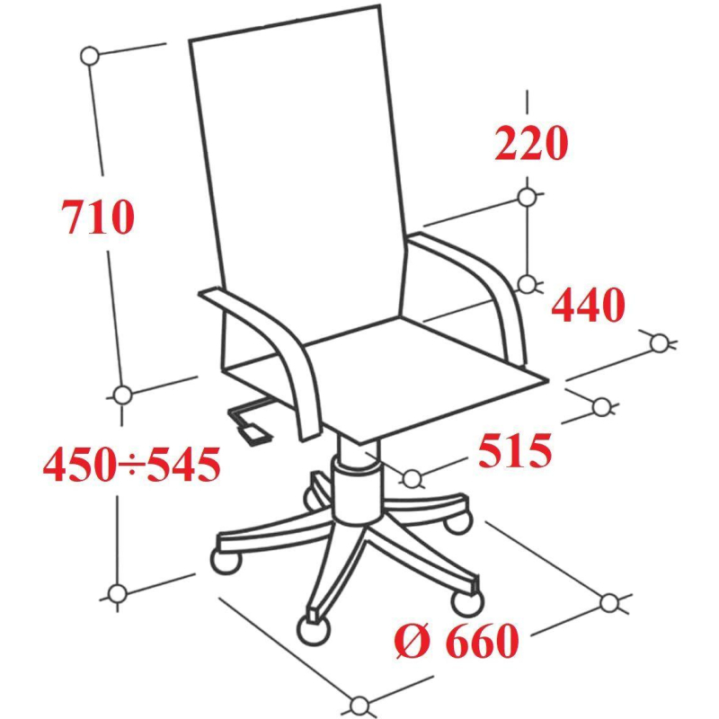 Кресло VB_EChair-510 TW сетка/ткань черный хром - фото 9