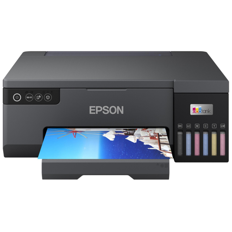 Принтер Epson L8050 (C11CK37405), A4, 22 стр/мин, 5760x1440 dpi, USB, WiFi - фото 1
