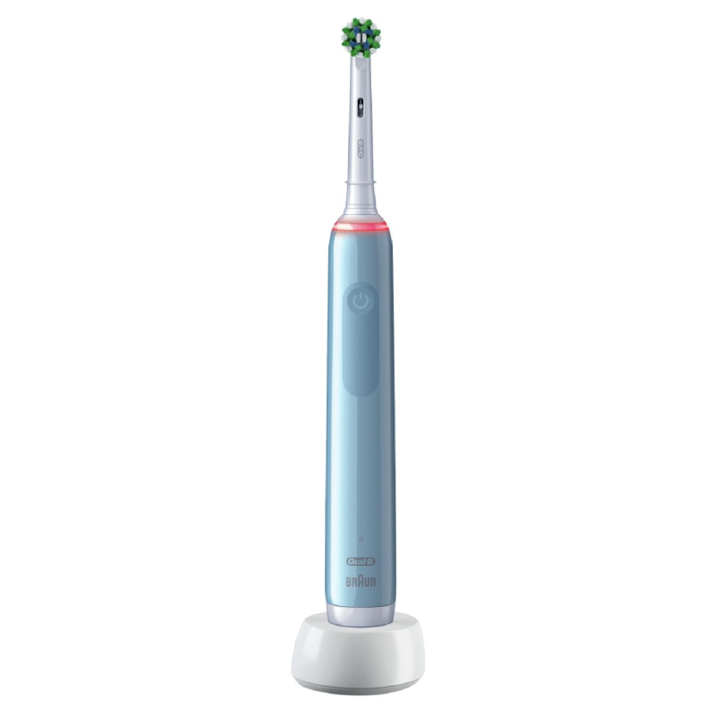 Зубная щетка Oral-B Pro 3 (3000)/D505.513.3 Голубая 3 режима - фото 1