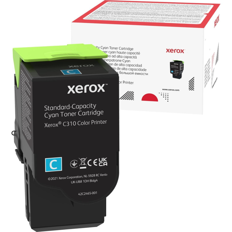 Тонер-картридж XEROX C310/315 голубой 2K (006R04361) - фото 1