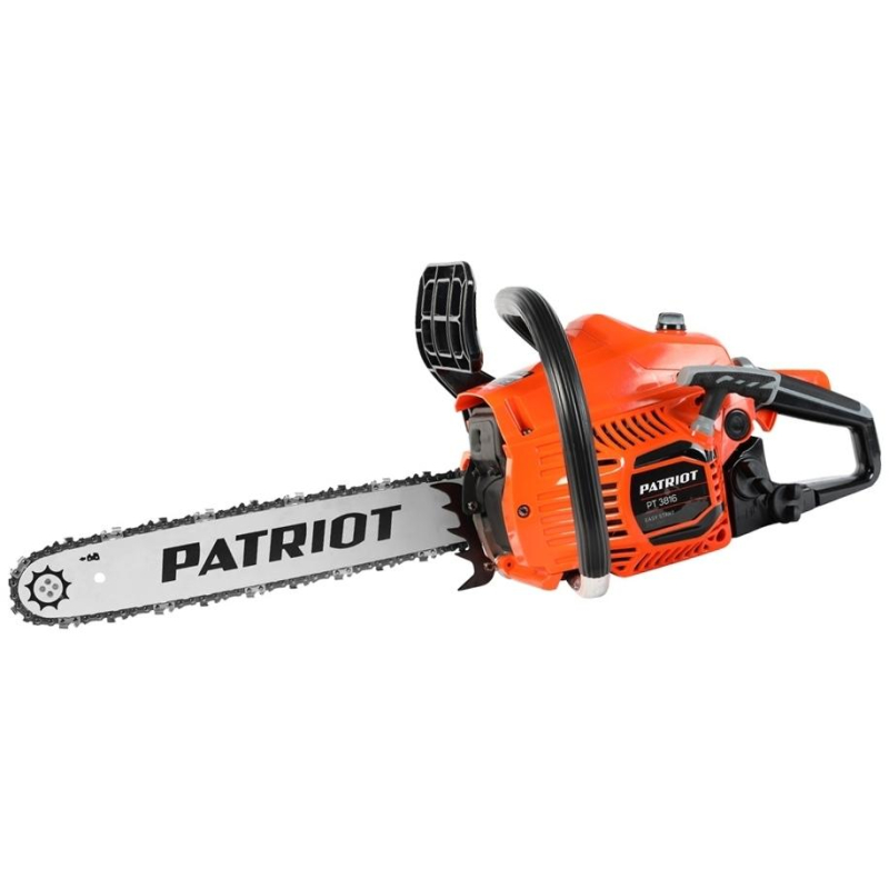 Пила цепная бензиновая PATRIOT PT 3816 с подарком топор PATRIOT APF-600 - фото 1