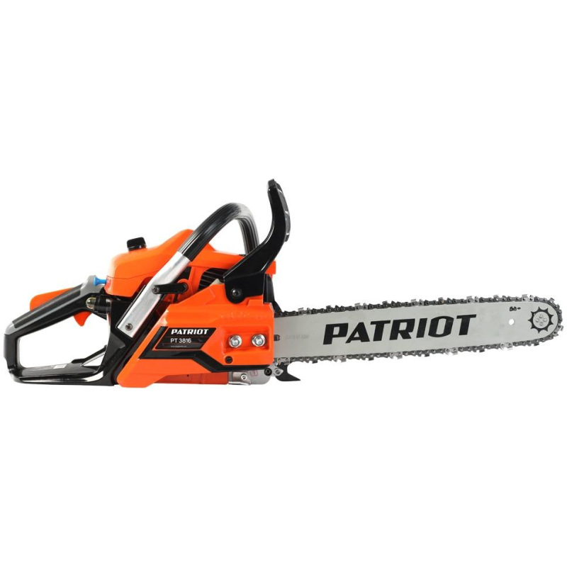 Пила цепная бензиновая PATRIOT PT 3816 с подарком топор PATRIOT APF-600 - фото 4