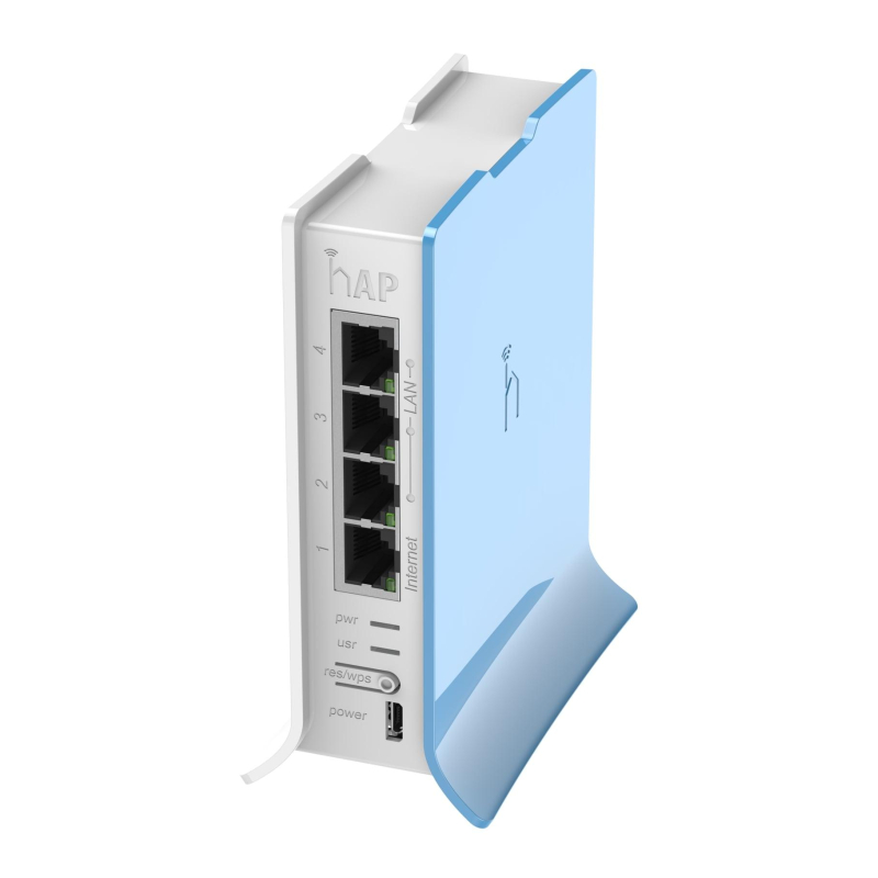 Маршрутизатор Wi-fi MikroTik RouterBOARD hAP lite RB941-2nD-TC,N300,USB,PoE - фото 1