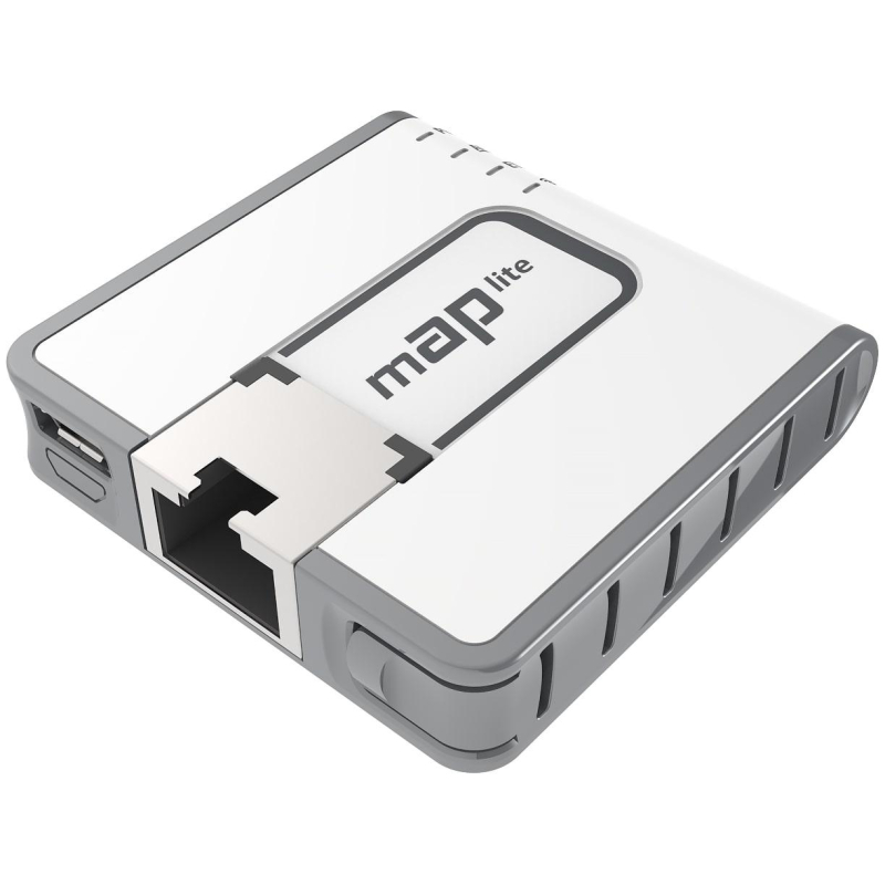 Маршрутизатор Wi-fi MikroTik mAP lite RBmAPL-2nD, N300,USB,PoE - фото 1