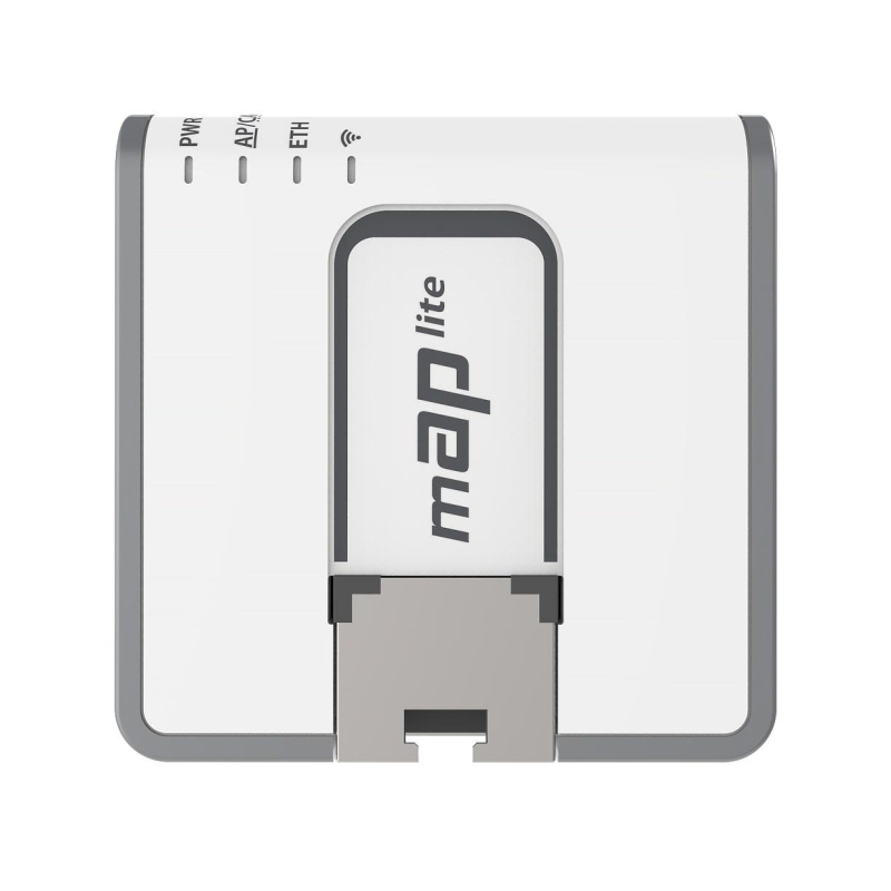 Маршрутизатор Wi-fi MikroTik mAP lite RBmAPL-2nD, N300,USB,PoE - фото 2