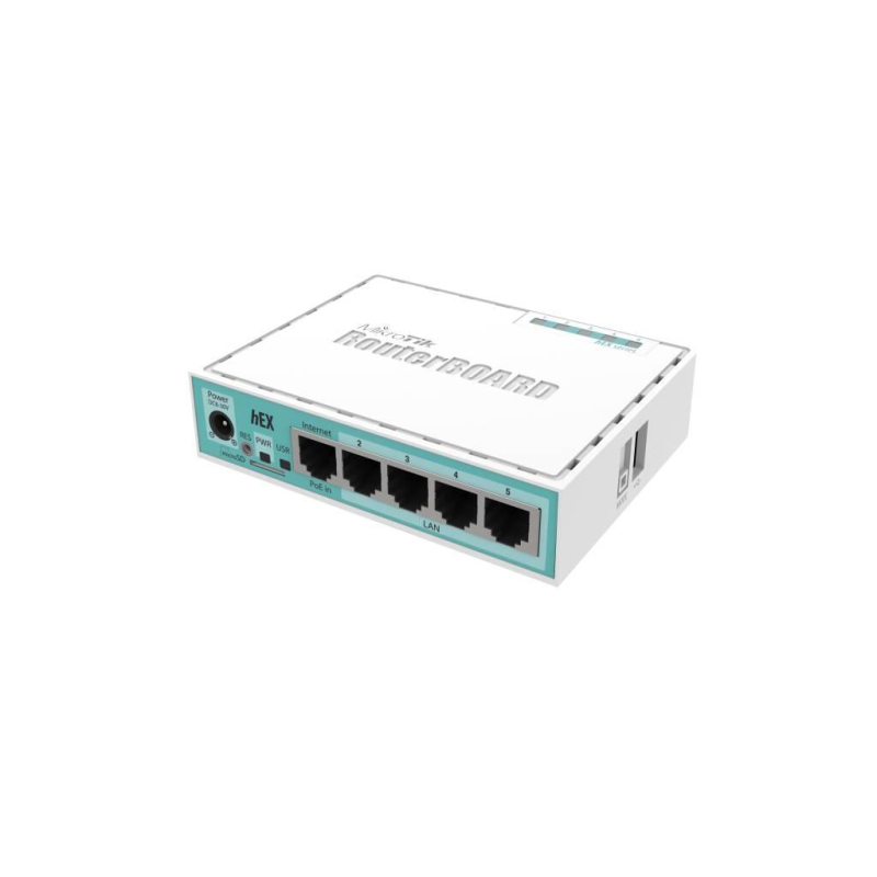 Маршрутизатор MikroTik hEX RB750Gr3 5x1Gb USB, PoE - фото 1