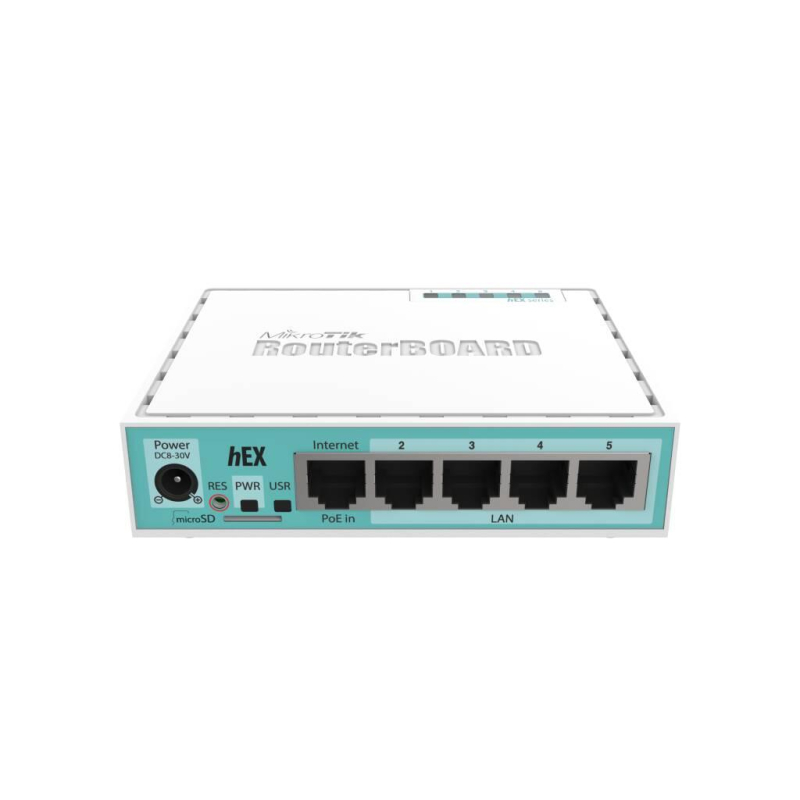 Маршрутизатор MikroTik hEX RB750Gr3 5x1Gb USB, PoE - фото 2