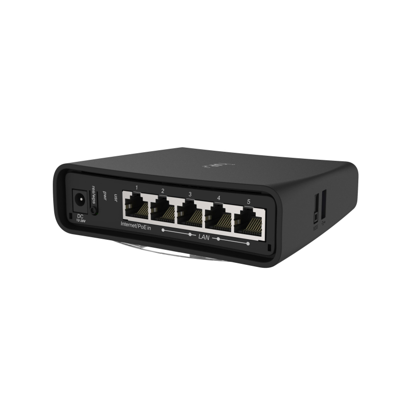 Маршрутизатор Wi-fi MikroTik hAP ac2 RBD52G-5HacD2HnD-TC, AC1200, USB, PoE - фото 1