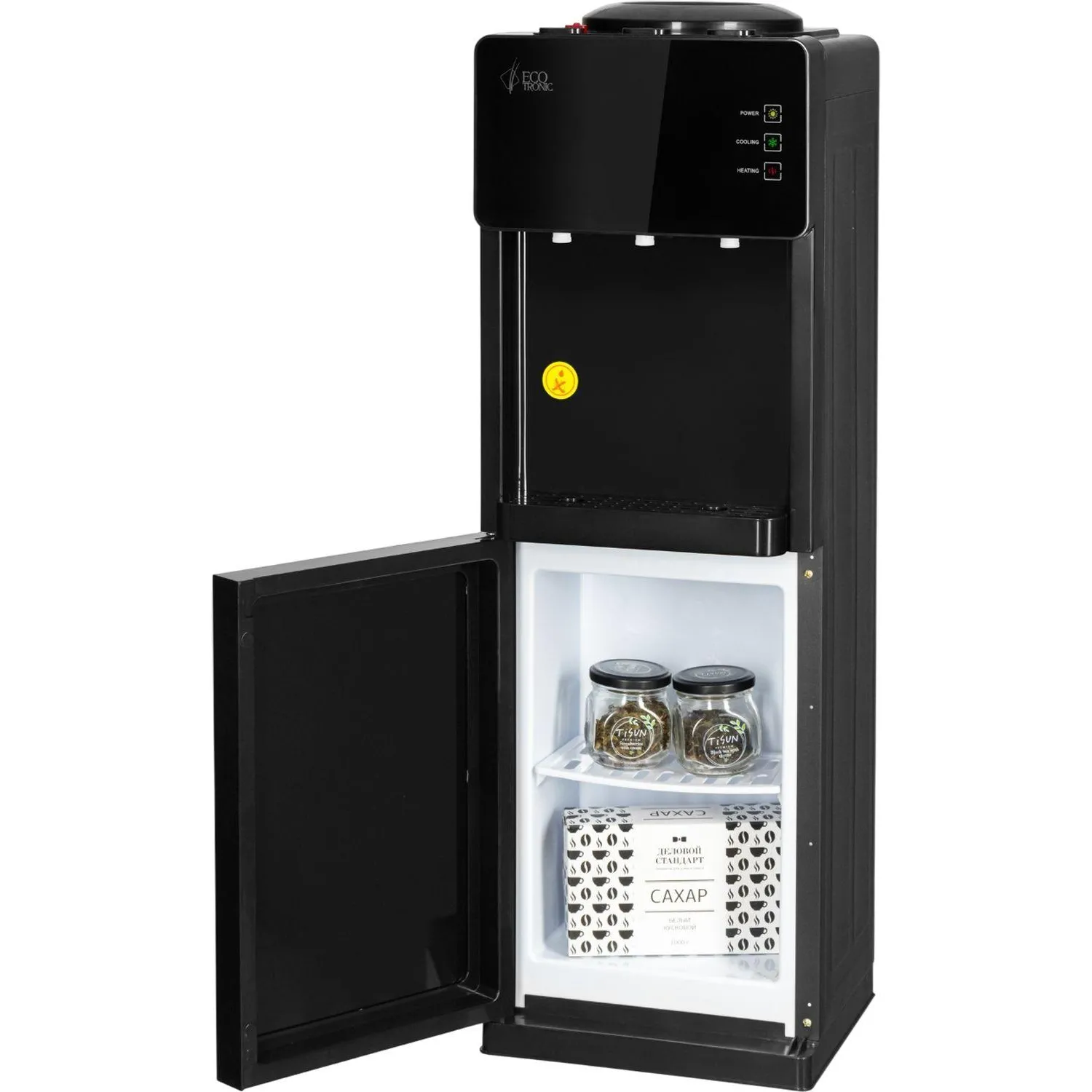 Кулер Ecotronic K23-LCE XS black напольный - фото 9