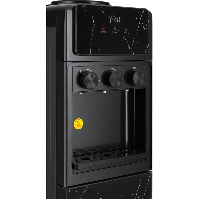 Кулер Ecotronic K25-LCE black Marble напольный - фото 10