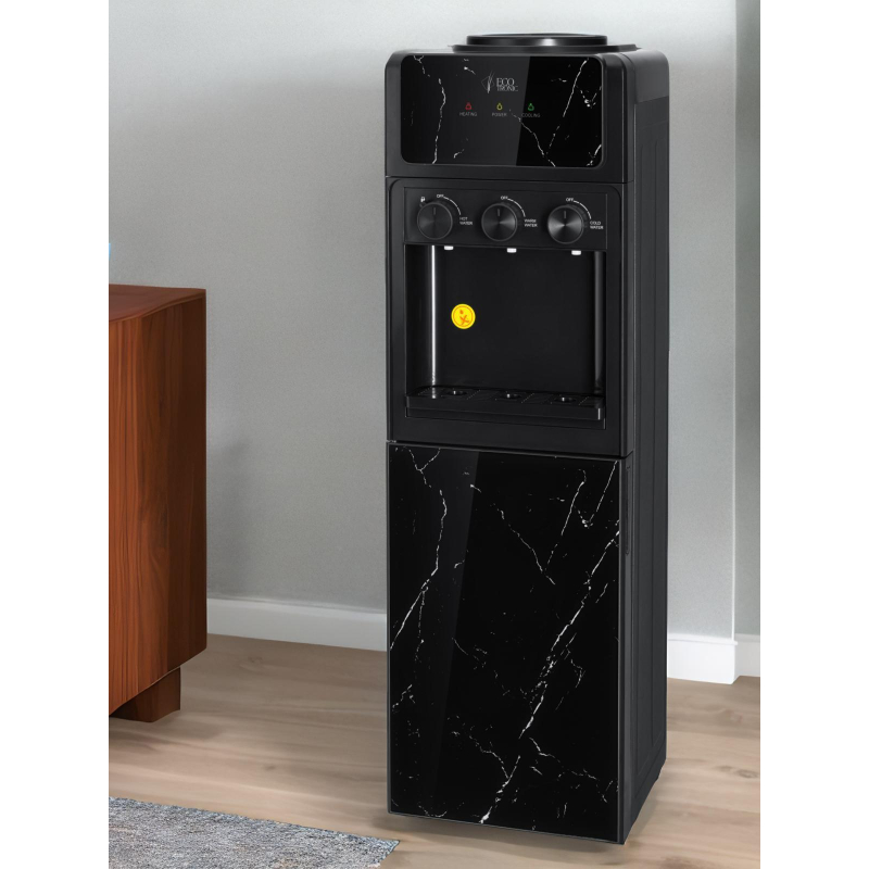 Кулер Ecotronic K25-LCE black Marble напольный - фото 13