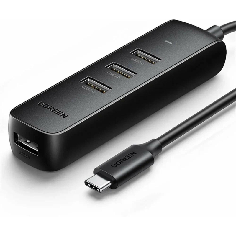 Разветвитель USB Ugreen 4 в 1, 4 x USB 3.0, 5Gbps, 0.25м (10915) - фото 2